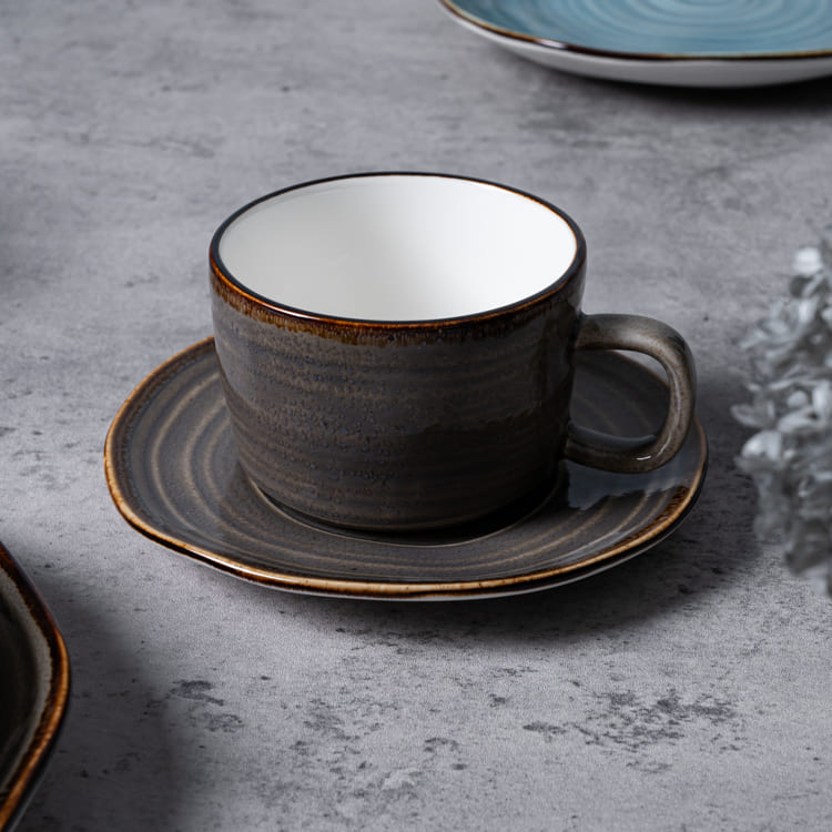 Reactive Glaze Porcelain Coffee Cup & Mug (1)