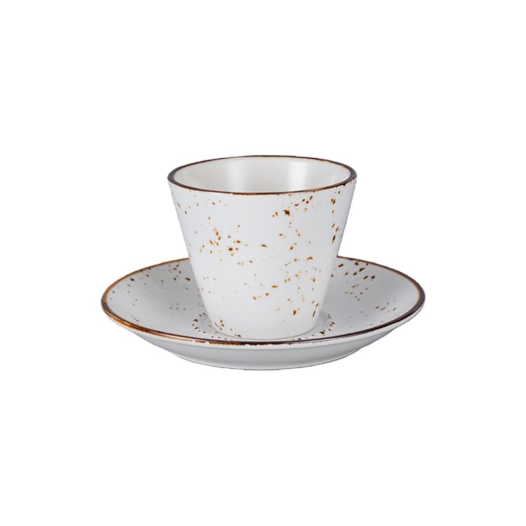 Speckled Porcelain Coffee Cup & Pires (7)