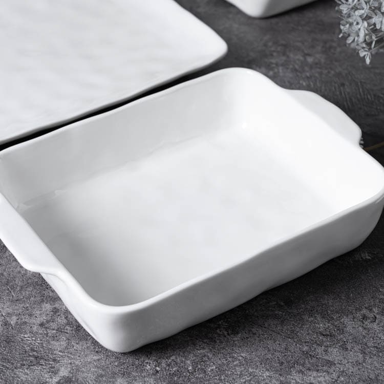 White Hammered Porcelain Dinnerware (3)