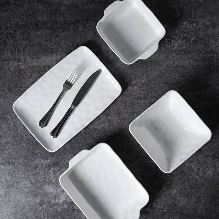 White Rectangular Platter (2)