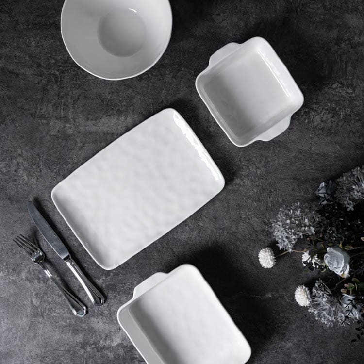 White Rectangular Platter (3)