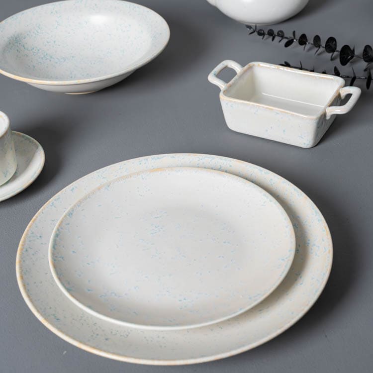 glazed shallow plate (4) (3)