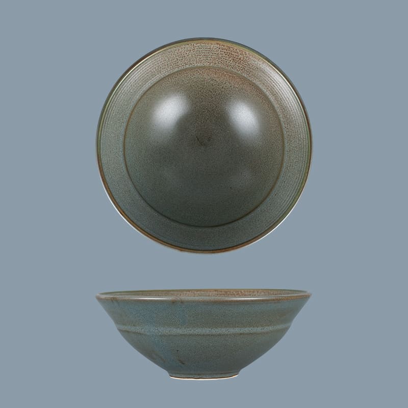 Gray Sand Glazed Porcelain Bowl (1)