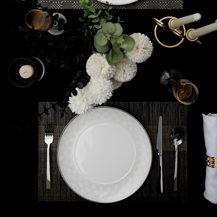 Velum Bone China Dinnerware Set (2)