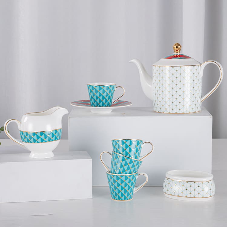Gypsophila Afternoon Tea Set with Teapot (6)