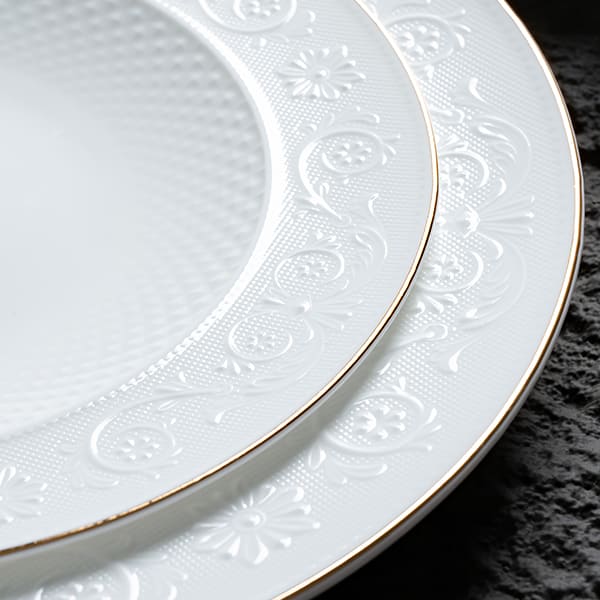Elegant Gold Rim Option