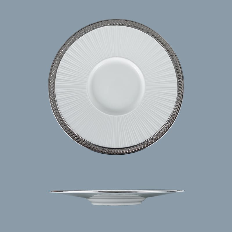 Silver Electroplated Dinnerware Set (2)