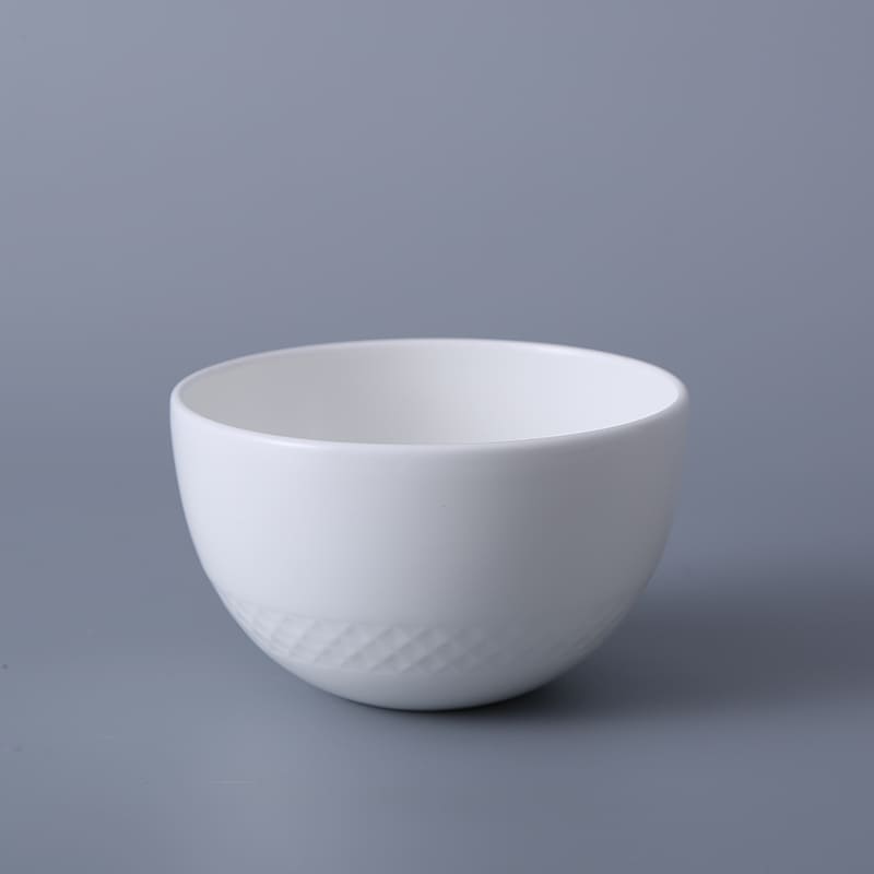 White Cereal Bowl 6 Zoll (4)
