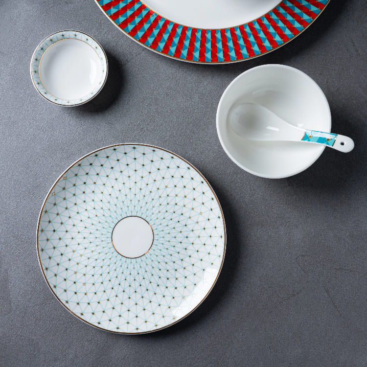 Modern Bone China Dinner Set (1)