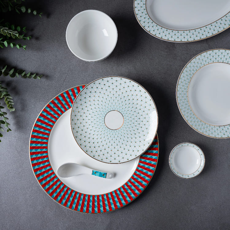 Modern Bone China Dinner Set (3)