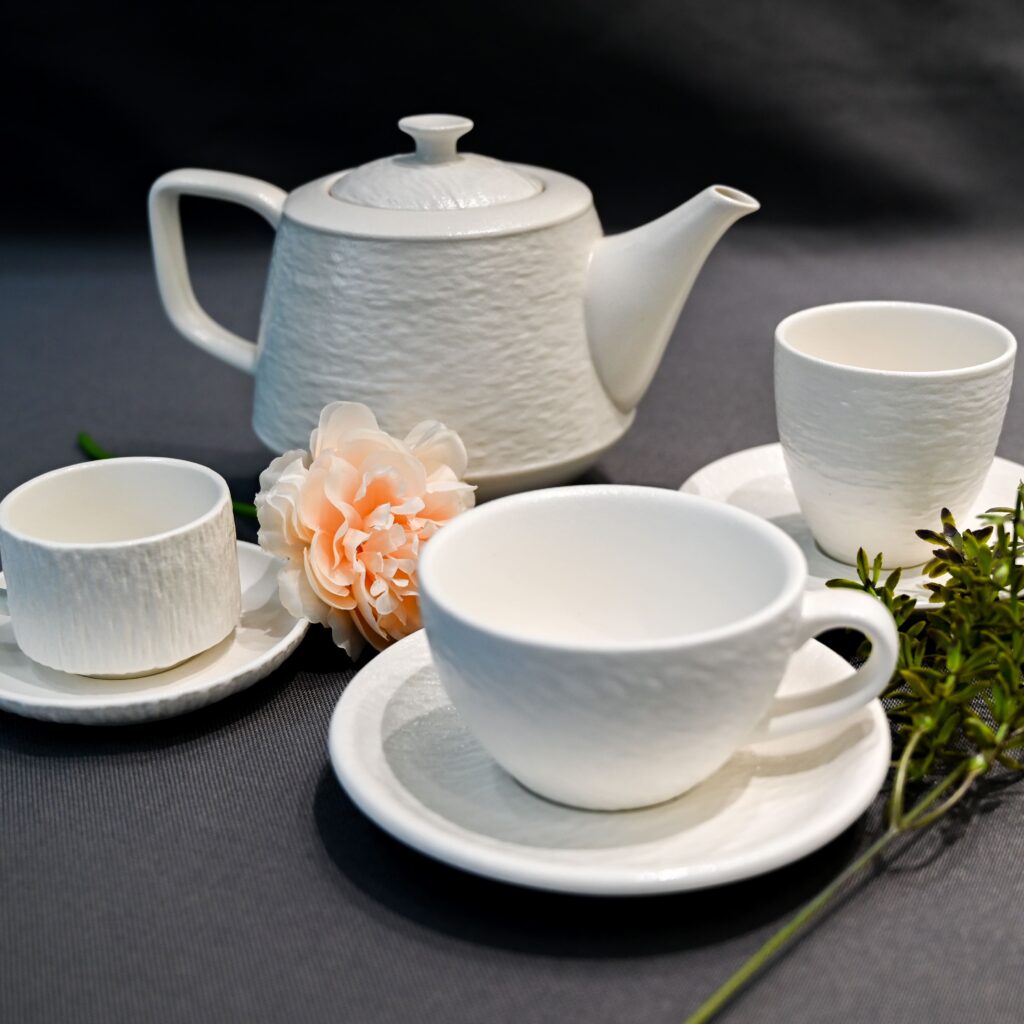 Modern Porcelain Coffee Cups Set (3)