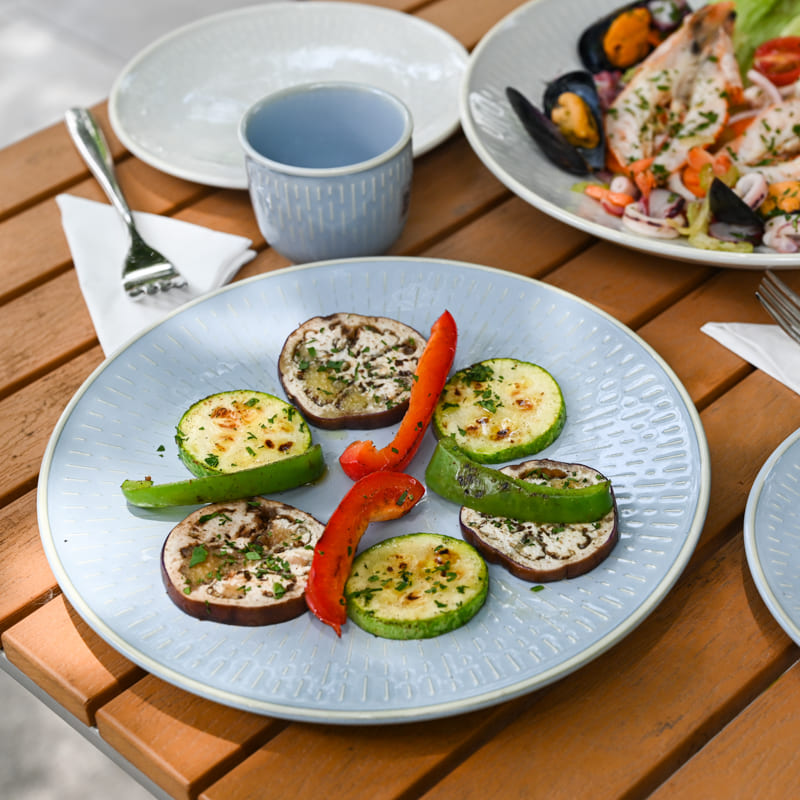 Modern Porcelain Salad Plate (1)