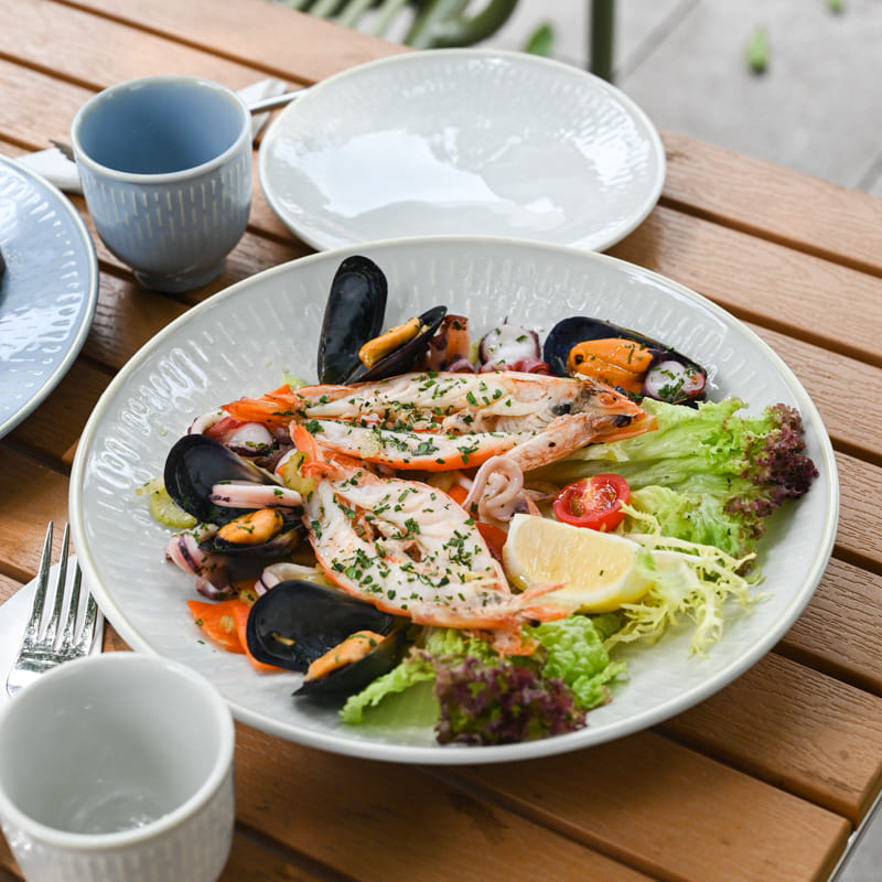 Modern Porcelain Salad Plate (2)