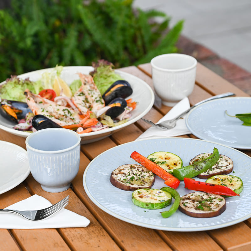 Modern Porcelain Salad Plate (4)