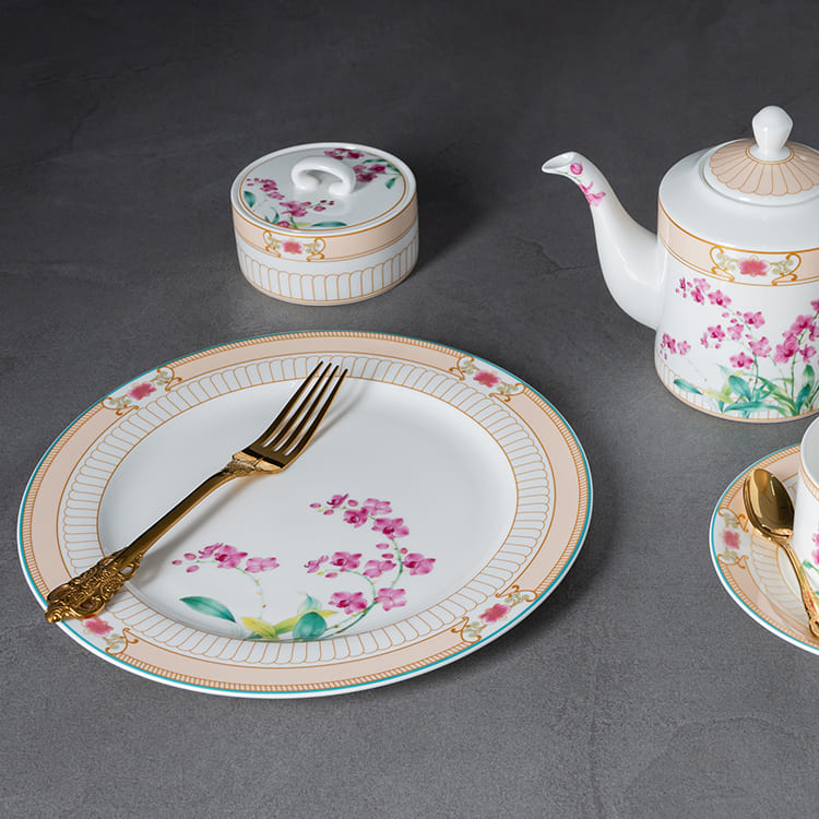 Elegance Chinese Flower Plate (2)