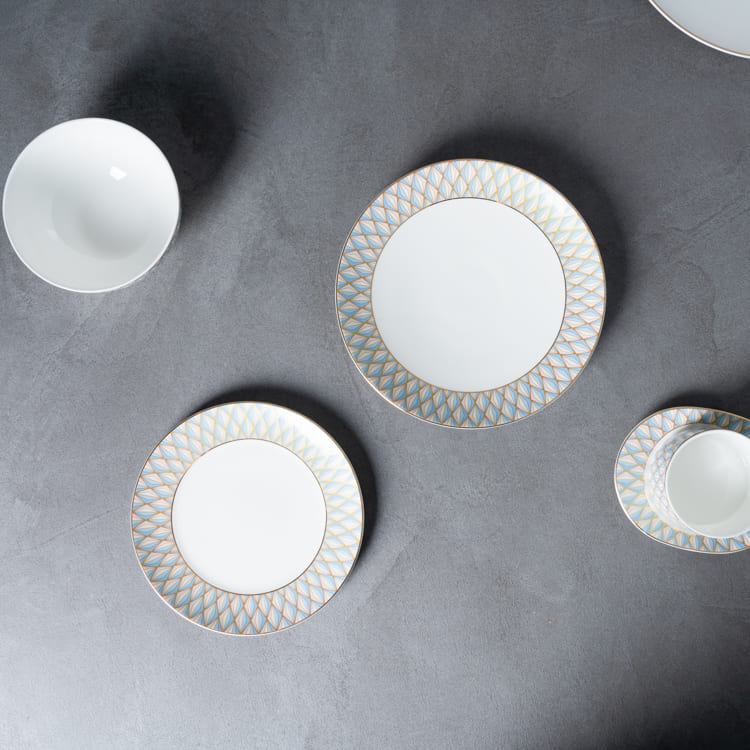 Soltara Geometric Bone China Tableware Collection (1)