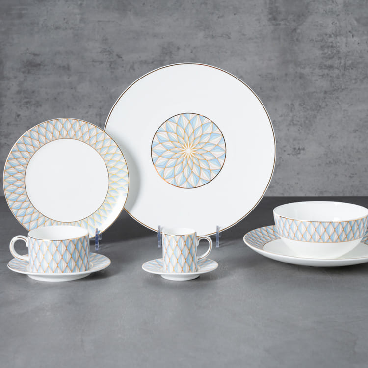Soltara Geometric Bone China Tableware Collection (3)