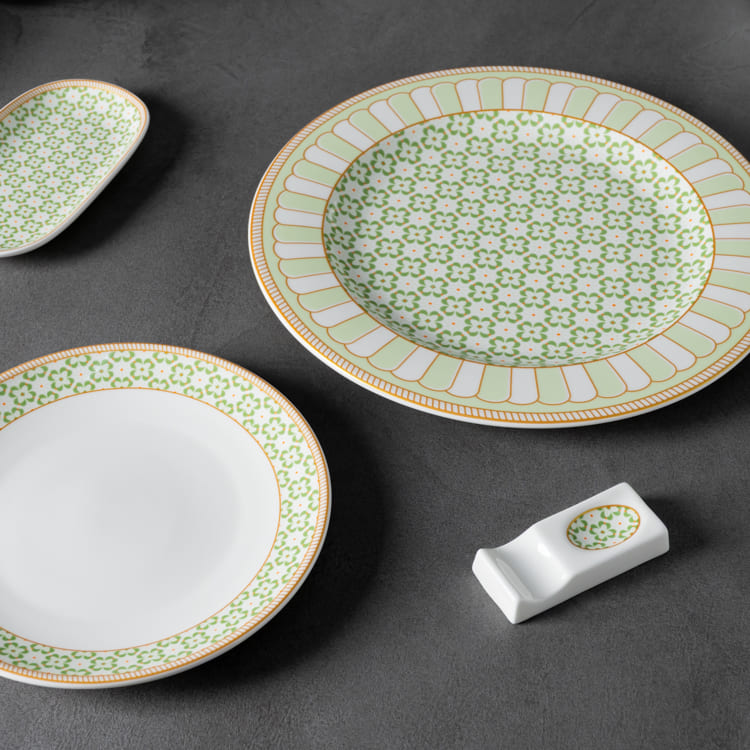 Verdant Green Dinner Plates (4)