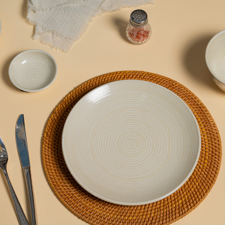 Yellow Reactive Glaze Porcelain Tableware Collection (1)